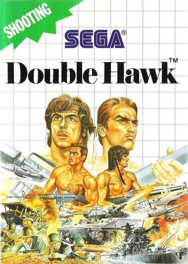 Double Hawk (Sega Master System) - Game Manual Only