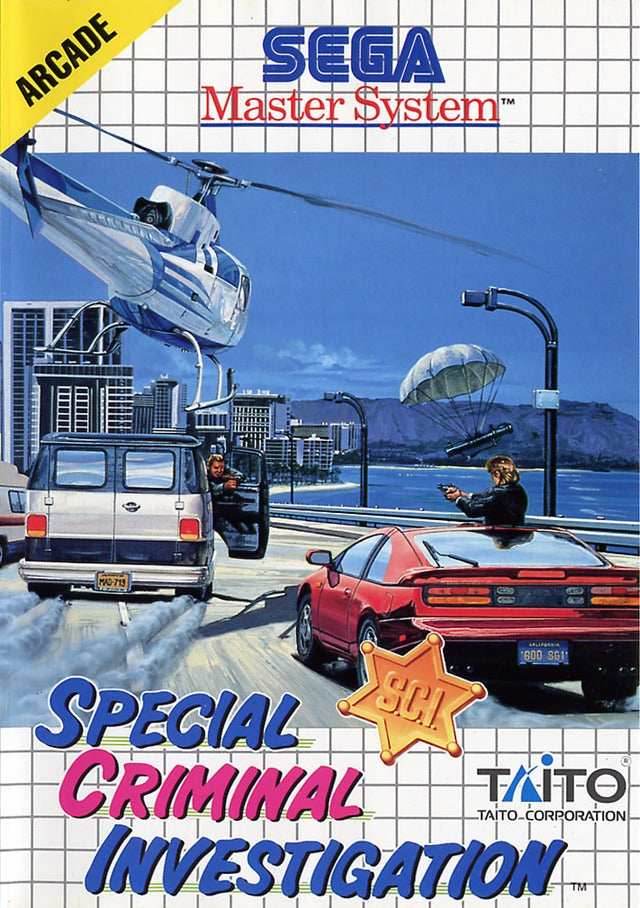 Special Criminal Investigation (Sega Master System) - Game Manual Only