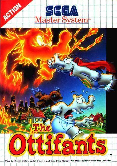 The Ottifants (Sega Master System) - Game Manual Only