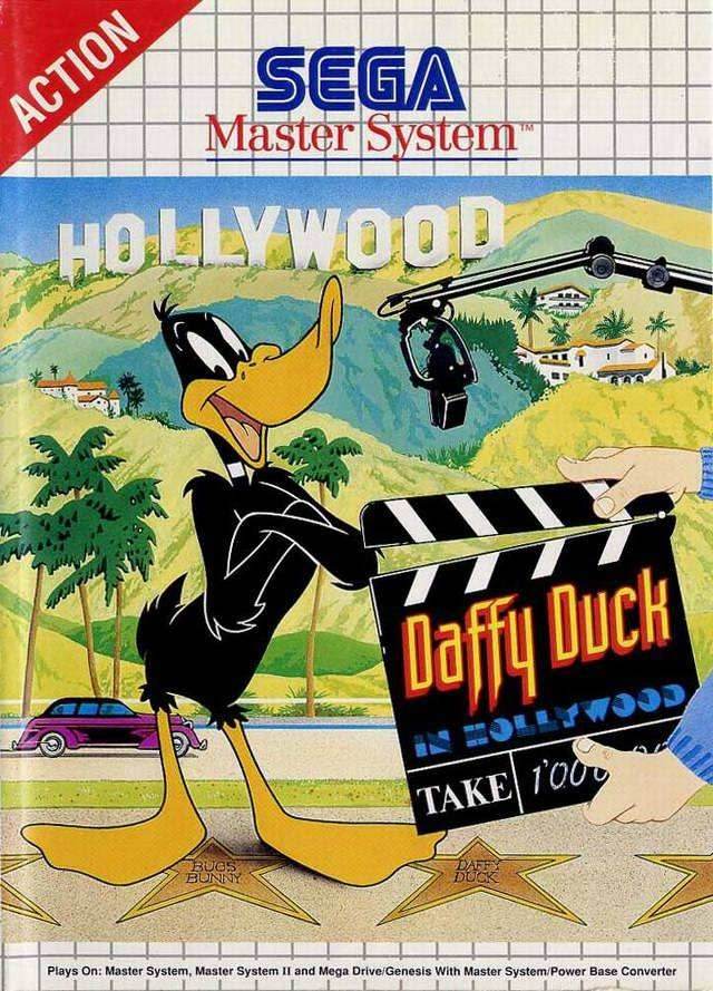 Daffy Duck in Hollywood (Sega Master System) - Game Manual Only