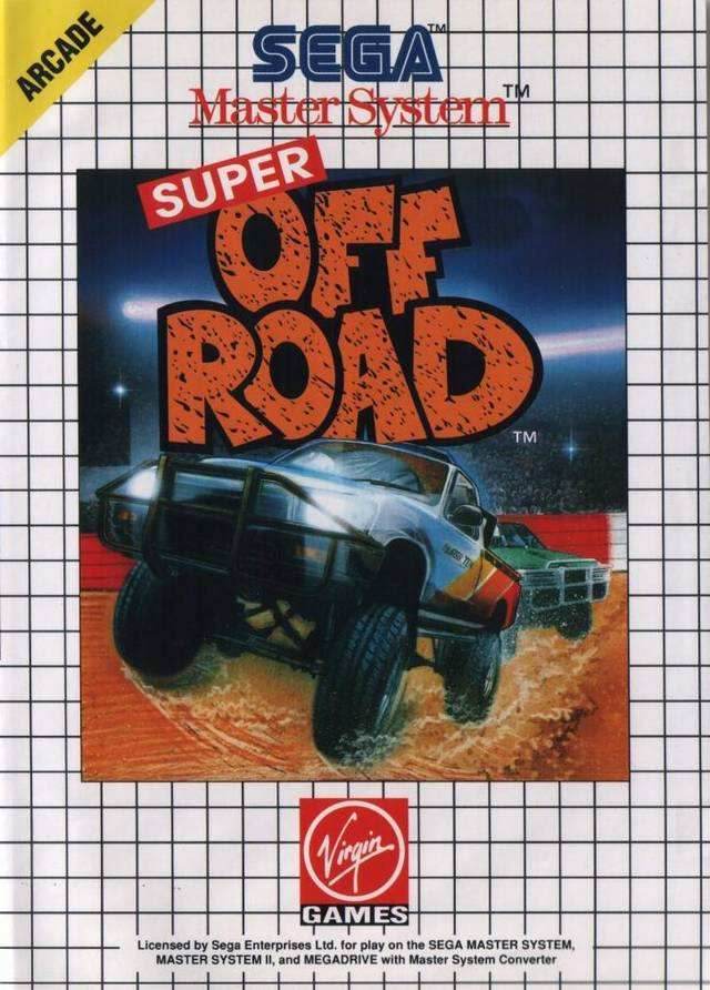 Super Off Road (Sega Master System) - Game Manual Only