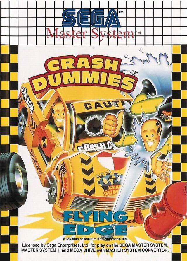 The Incredible Crash Dummies (Sega Master System) - Game Manual Only