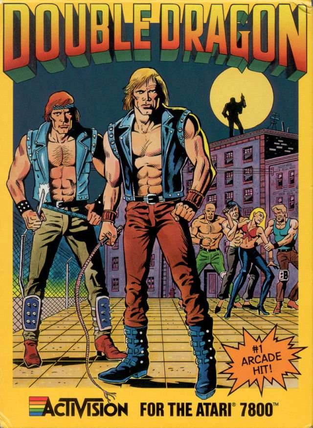 Double Dragon (Atari 7800) - Game Manual Only