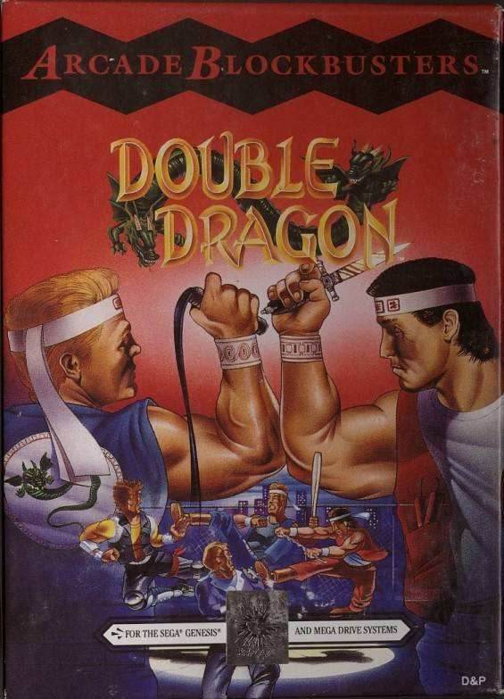 Double Dragon (Sega Genesis) - Game Manual Only