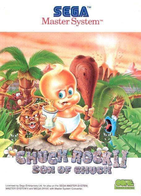 Chuck Rock II: Son of Chuck (Sega Master System) - Game Manual Only