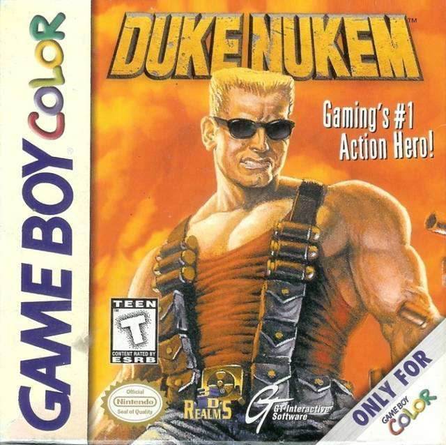 Duke Nukem (Gameboy Color) - Game Manual Only