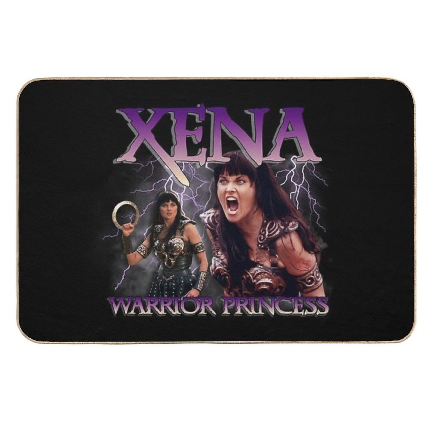 Xena Warrior Princess Slip-Resistant Bath Mat