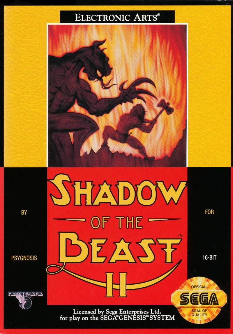 Shadow of the Beast II (Sega Genesis) - Game Manual Only
