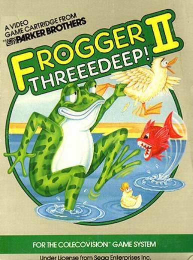 Frogger II: Threedeep (Colecovision) - Game Manual Only