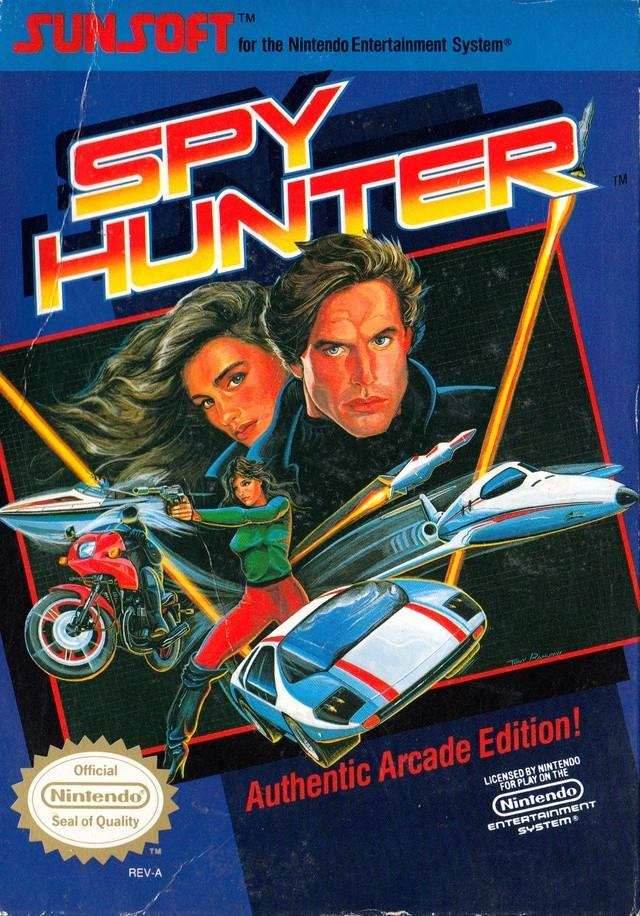 Spy Hunter (Nintendo NES) - Game Manual Only