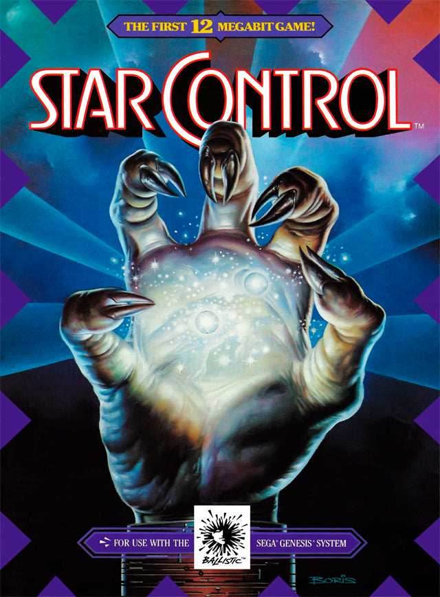 Star Control (Sega Genesis) - Game Manual Only