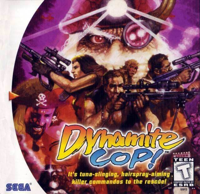 Dynamite Cop (Sega Dreamcast) - Game Manual Only