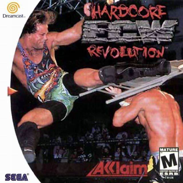ECW Hardcore Revolution (Sega Dreamcast) - Game Manual Only