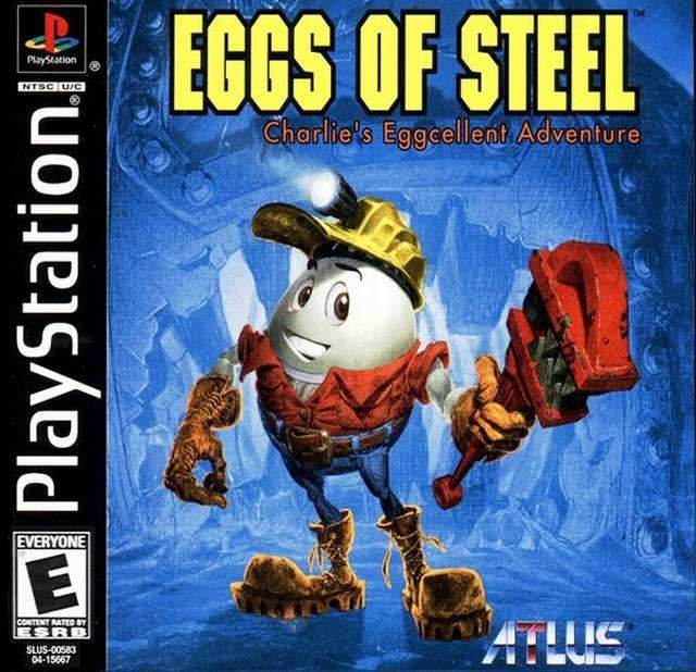Eggs of Steel: Charlie's Eggcellent Adventure (Playstation) - Game Manual Only