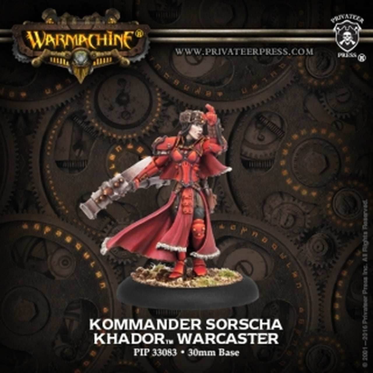 Warmachine: Khador Kommander Sorscha 1 -