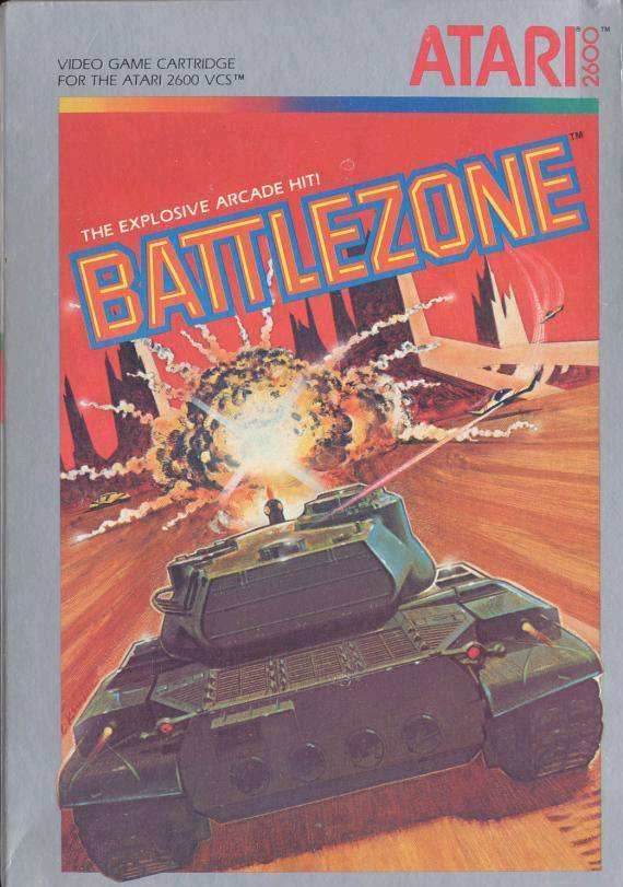Battlezone (Atari 2600) - Game Manual Only