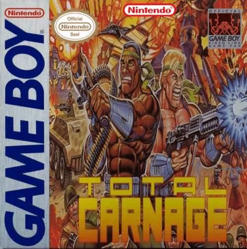 Total Carnage (Gameboy) - Game Manual Only