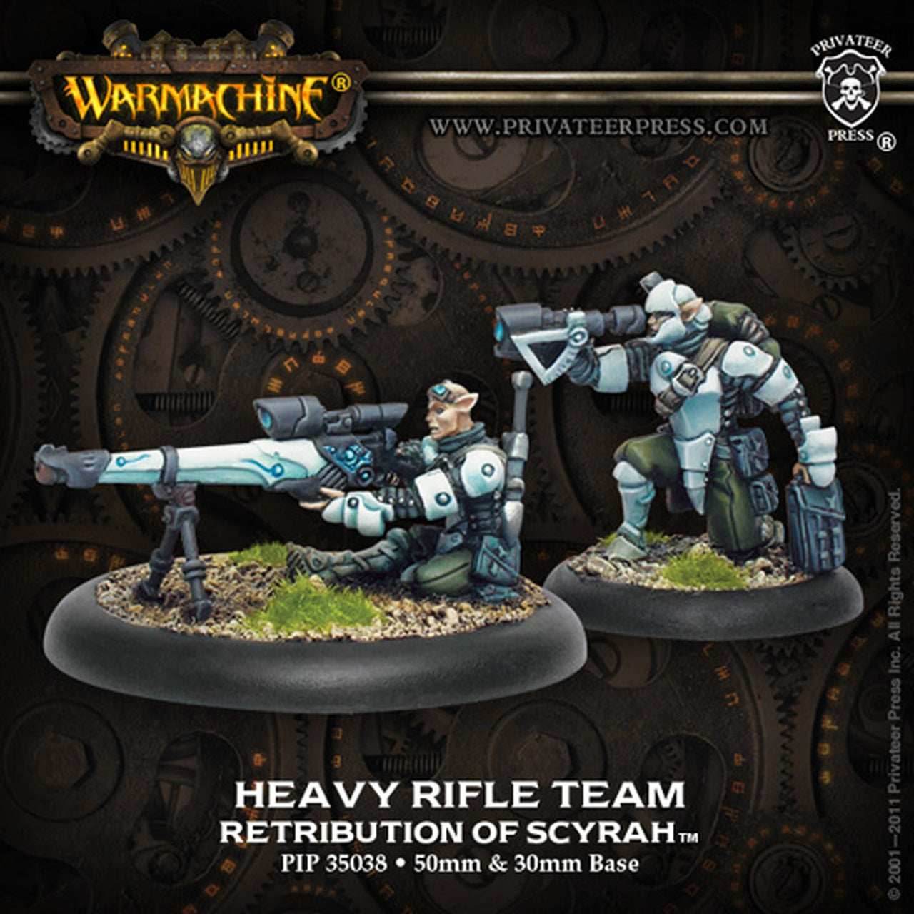 Warmachine: Retribution of Scyrah Heavy Rifle Team -