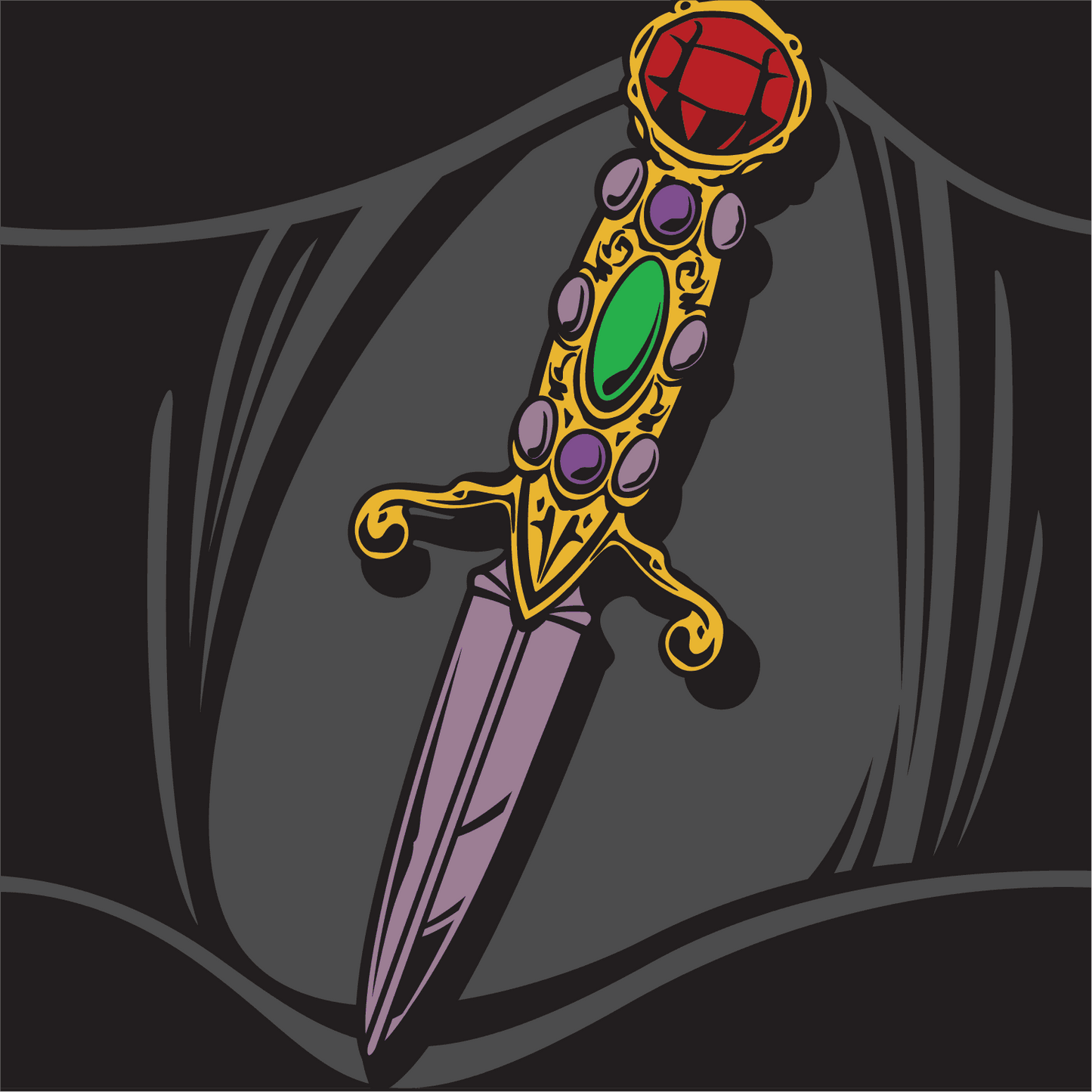 Elvira I Cut You Crew Socks -