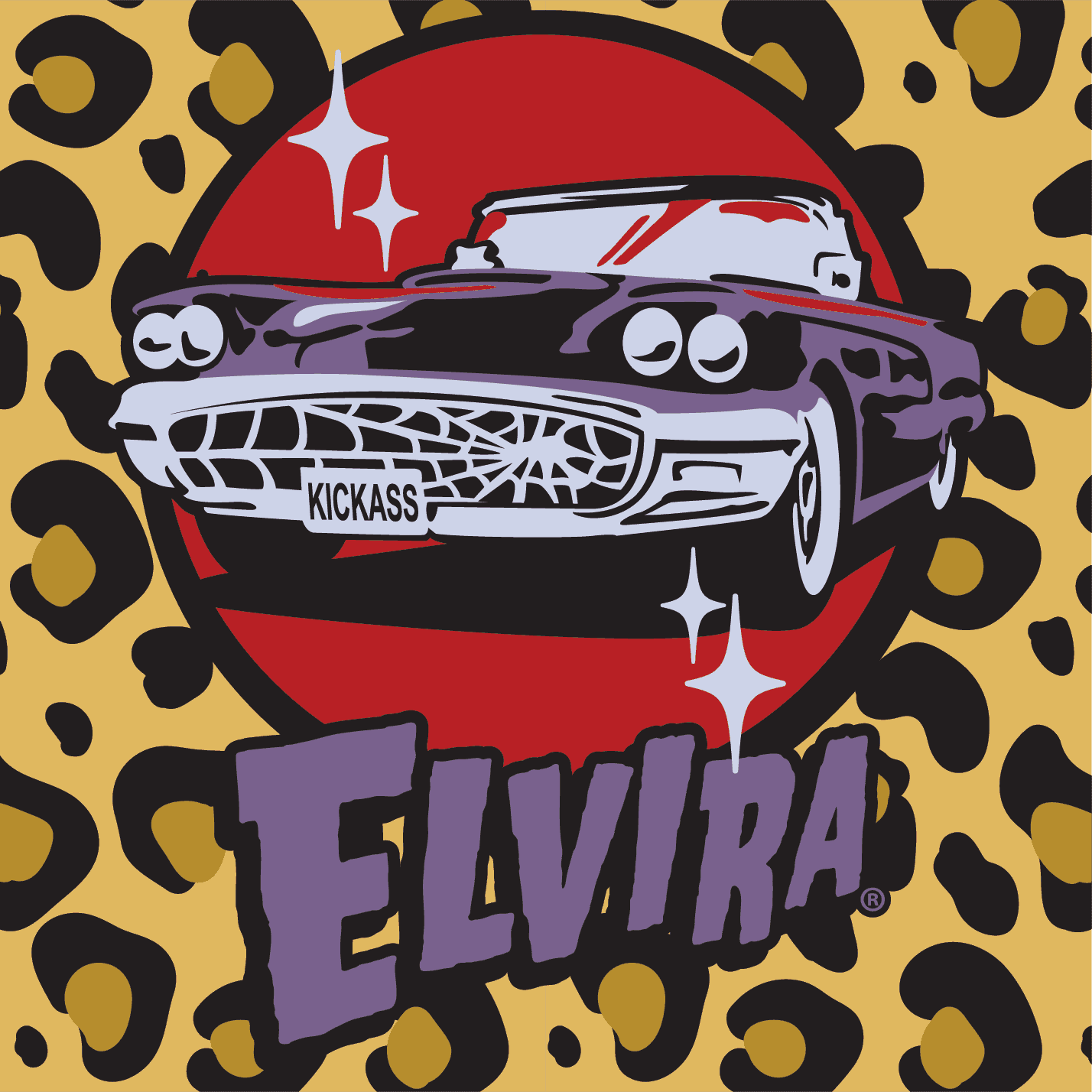 Elvira Macabre Mobile Crew Socks -