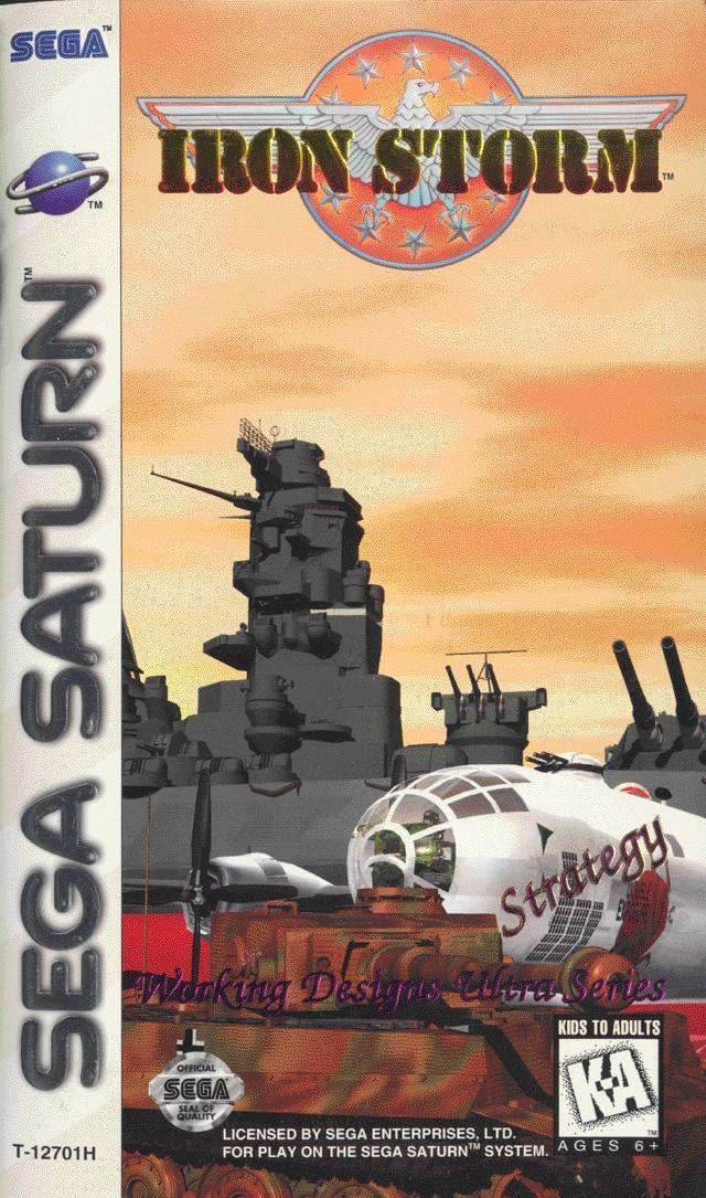 Iron Storm (Sega Saturn) - Game Manual Only