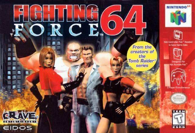 Fighting Force 64 (Nintendo 64) - Game Manual Only
