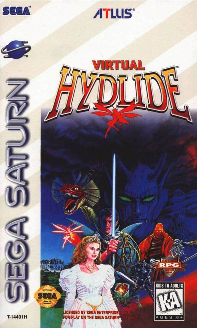 Virtual Hydlide (Sega Saturn) - Game Manual Only