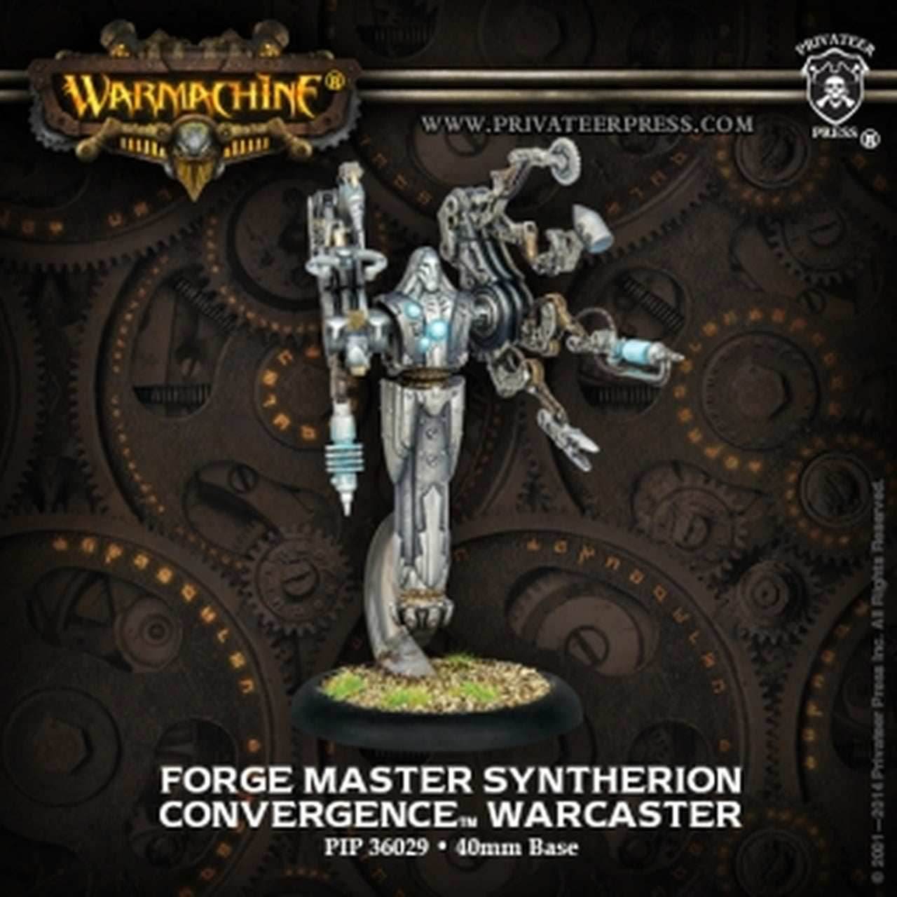 Warmachine: Convergence of Cyriss Forge Master Syntherion -
