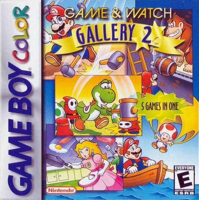 Game and Watch Gallery 2 (Gameboy Color) - Game Manual Only