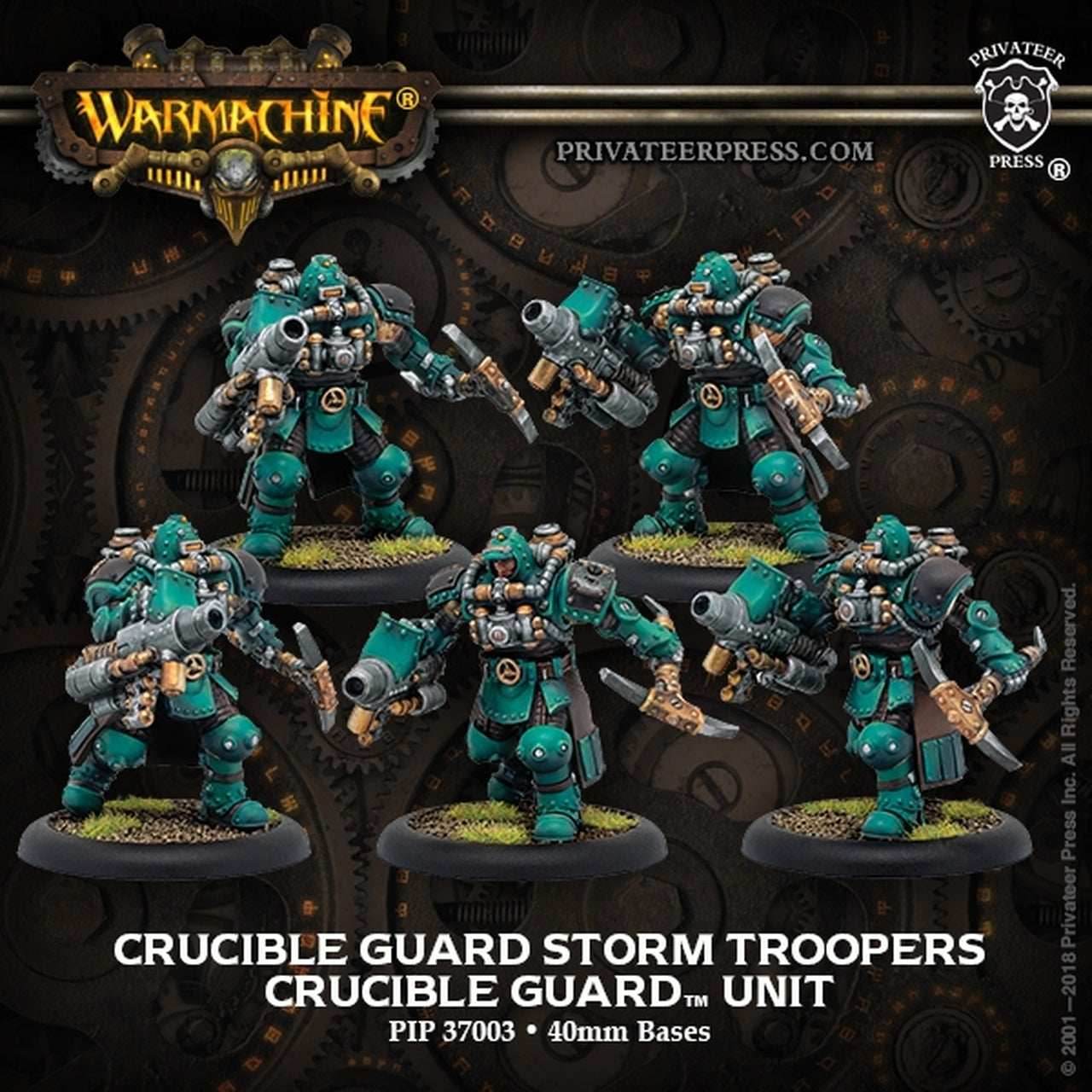 Warmachine: Crucible Guard Storm Troopers -