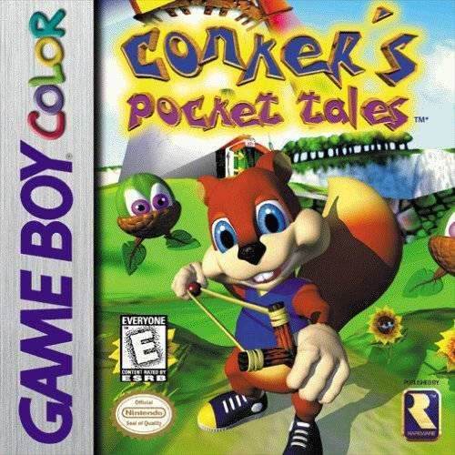 Conker's Pocket Tales (Gameboy Color) - Game Manual Only