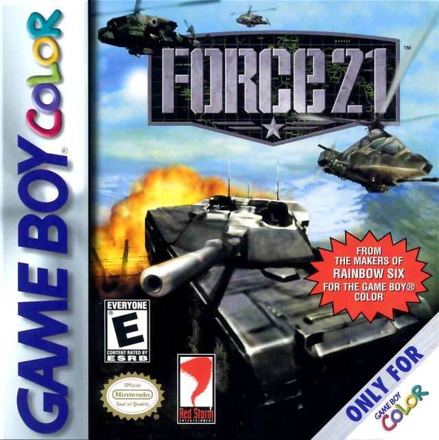 Force 21 (Gameboy Color) - Game Manual Only