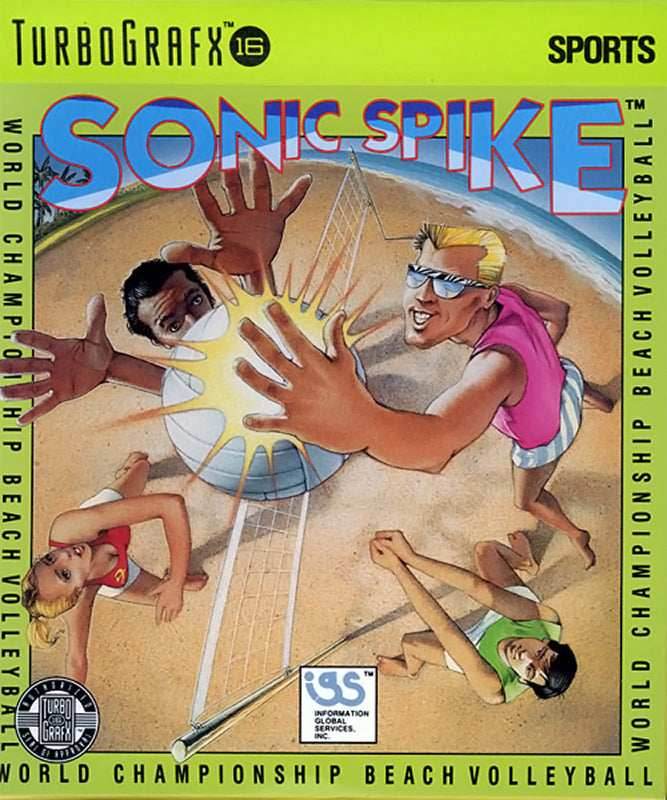 Sonic Spike (TurboGrafx-16) - Game Manual Only