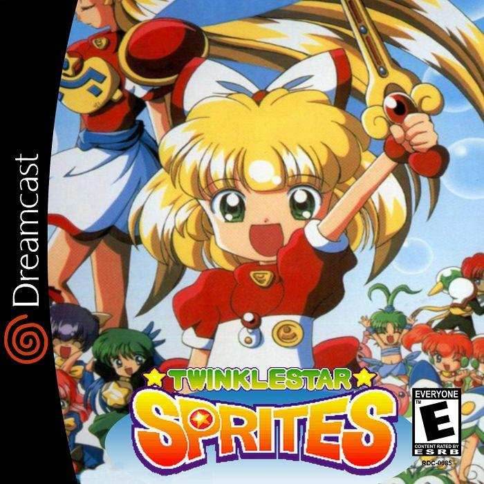 Twinkle Star Sprites (Sega Dreamcast) - Game Manual Only