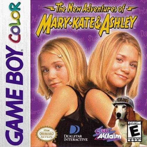 The New Adventures of Mary-Kate and Ashley (Gameboy Color) - Game Manual Only