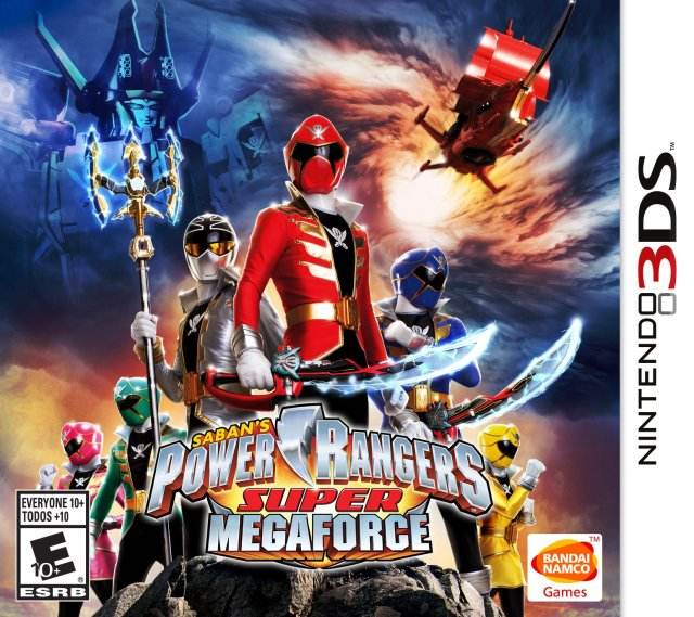 Power Rangers Super Megaforce (Nintendo 3DS) - Game Manual Only