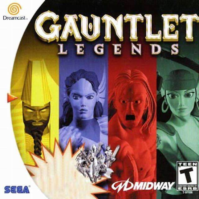 Gauntlet: Legends (Sega Dreamcast) - Game Manual Only