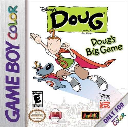 Disney's Doug: Doug's Big Game (Gameboy Color) - Game Manual Only