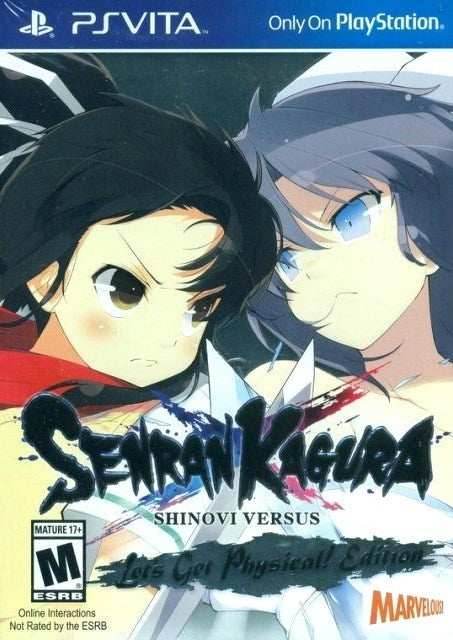 Senran Kagura: Shinovi Versus Lets Get Physical Edition (Playstation Vita) - Game Only