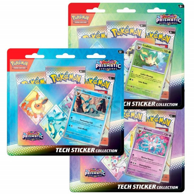 Pokemon Prismatic Evolution 3-Booster Pack | New