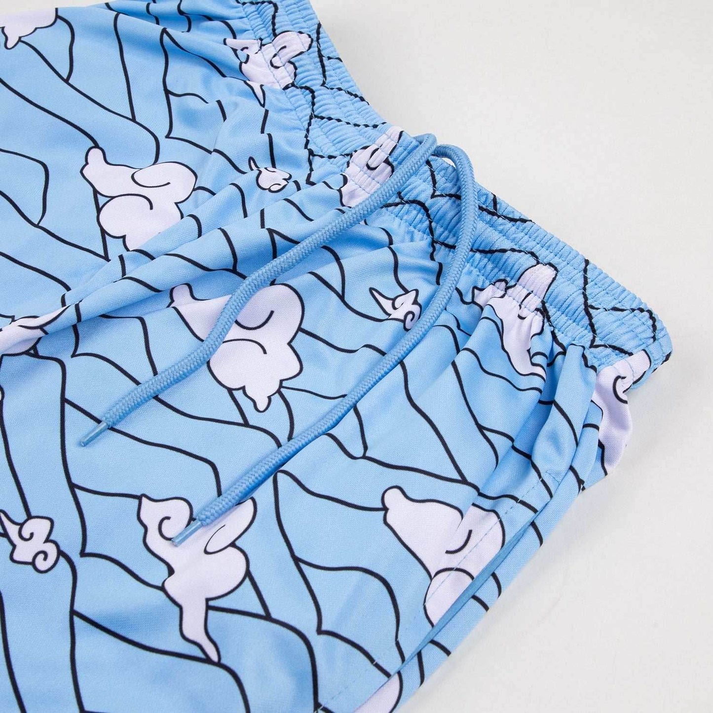 Pajama Pants - X-Small / Cloud - Black/Red