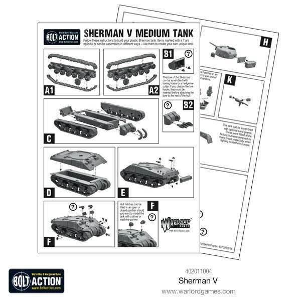 Bolt Action: Sherman V Tank -