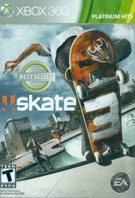 Skate 3 (Platinum Hits) (Xbox 360) - Game Manual Only