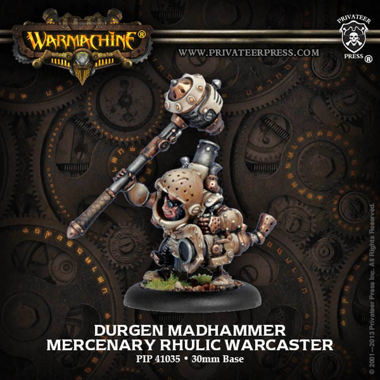 Warmachine: Mercenaries Durgen Madhammer -