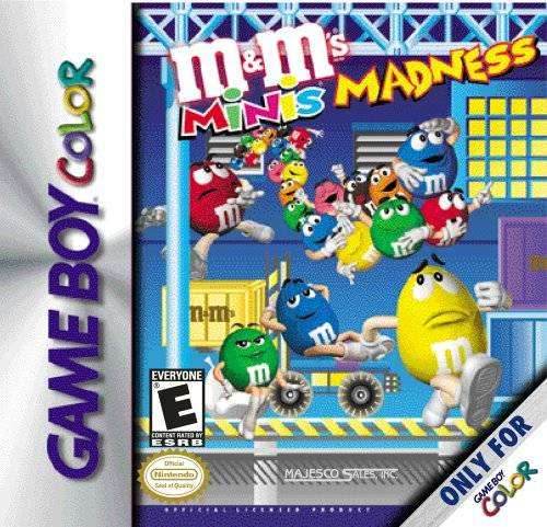 M&M's Mini Madness (Gameboy Color) - Game Manual Only