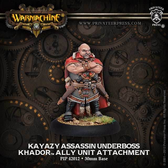 Warmachine: Mercenaries Kayazy Assassin Underboss -