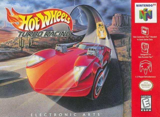 Hot Wheels: Turbo Racing (Nintendo 64) - Game Manual Only