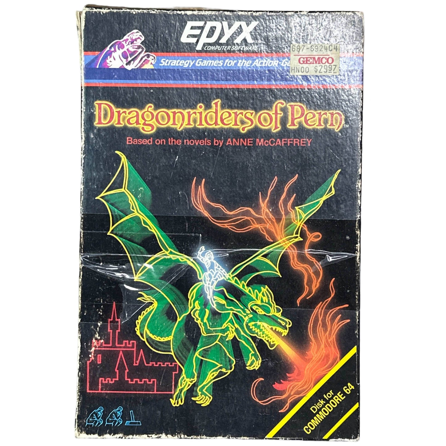 Dragonriders of Pern - Commodore 64/128 -