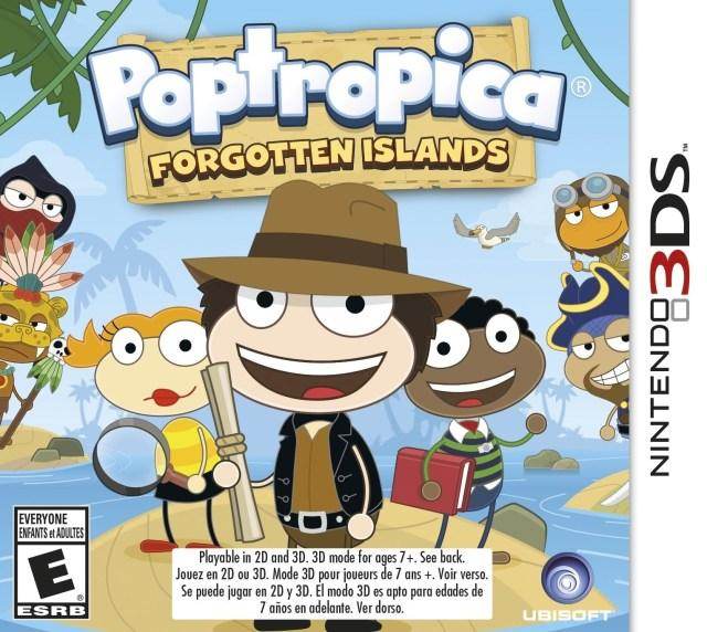 Poptropica Forgotten Islands (Nintendo 3DS) - Game Manual Only