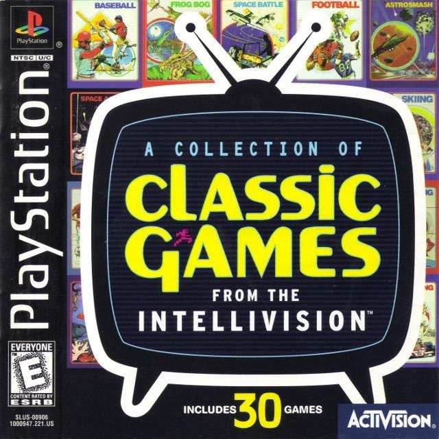 Collection of Intellivision Classic Games (Playstation) - Game Manual Only